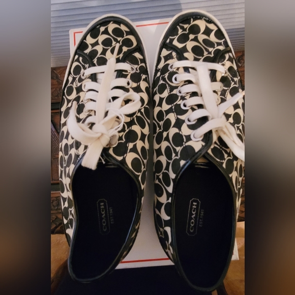 Woman's Coach Sneaker - Picture 3 of 5